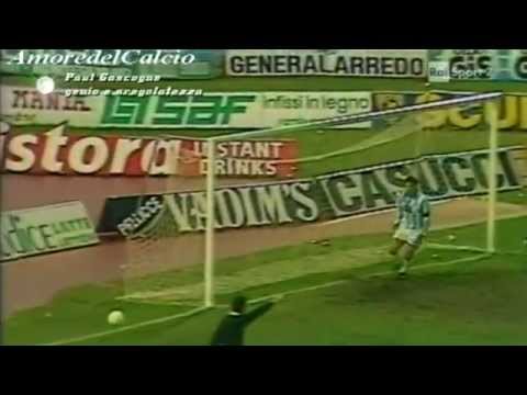 Serie A 1992-1993, day 12 Pescara - Lazio 2-3 (Gascoigne, Borgonovo, Signori, Allegri, Luzardi)