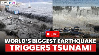 Watch Live: Tsunami Waves Hit Japan After Massive Earthquake In Russia I Japan Tsunami Warning LIVE