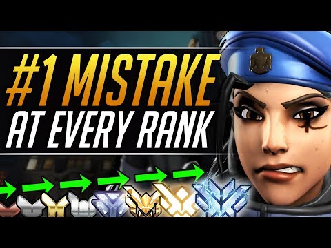 The BIGGEST MISTAKES YOU MAKE at EVERY RANK - Best Tips and Tricks | Overwatch Pro Ranked Guide