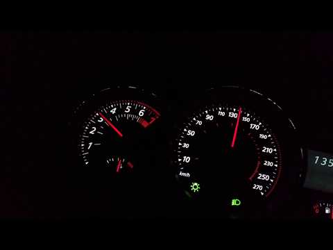 Renault Megane GT 220 GrandTour , Beschleunigung  60 km/h bis 260 km/h