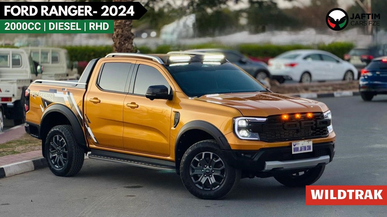 Ford Ranger WILD TRAK | 2024 | 2.0L DIESEL ENGINE | AUTOMATIC TRANSMISSION | RHD | 360 VIEW CAMERA | PARKING SEN video