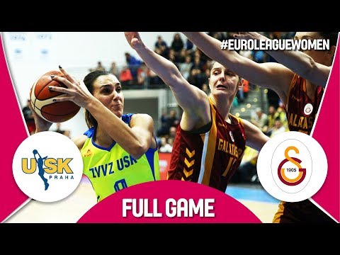 ZVVZ USK Praha (CZE) v Galatasaray (TUR) - Full Game - EuroLeague Women 2017-18