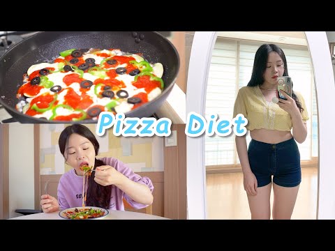 , title : 'Diet｜3일동안 피자 다이어트🍕｜단기간 다이어트 (feat. 치즈 듬뿍올린 떠 먹는 피자)'