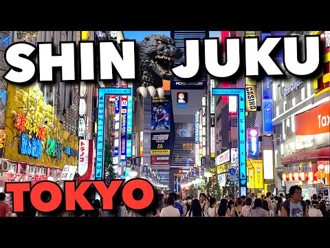 SHINJUKU il distretto più PAZZO di TOKYO cosa vedere, cosa fare e dove mangiare   VIAGGIO GIAPPONE