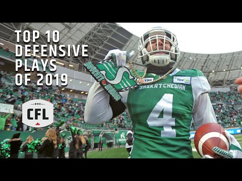 CFL Top 10 Defensive Plays of 2019