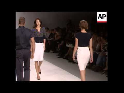 Jasper Conran shows both women and men's wear