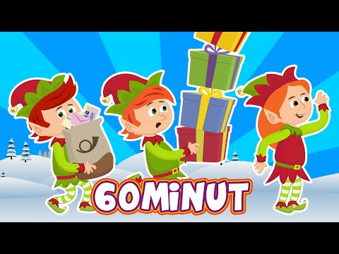 MIX - PIOSENKI ŚWIĄTECZNE - 60 MINUT PIOSENEK DLA DZIECI - ŚPIEWAJĄCE BRZDĄCE 😍😍😍