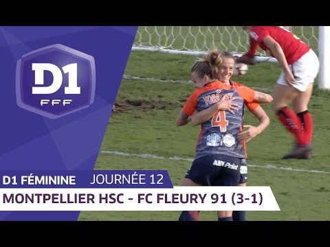 J12 : Montpellier HSC - FC Fleury 91 (3-1) / D1 Féminine