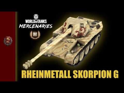 World of Tanks Console - Rheinmetall Skorpion G - Ace Tanker - Full HD 1080p - PS4 Pro / Wot Console