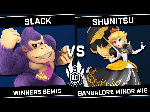Slack (Donkey Kong) vs Shunitsu (Peach/Jigglypuff) - ILG Bangalore Minor #19