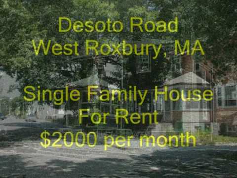 Desoto Road West Roxbury (Boston), MA