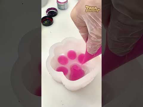How to make cat claw tabasquishy (Issue 2)#squishy#tabasquishy#decompression#squishytoy #toys #diy