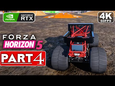 FORZA HORIZON 5 Gameplay Walkthrough Part 4 [4K 60FPS RAY TRACING PC] - No Commentary (FULL GAME)