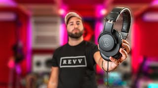 Video thumbnail for Audio Technica ATH-M20x | Headphones Audio Test by Mad Steex