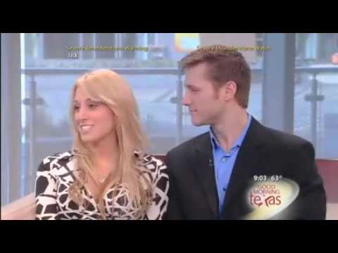 Jake Pavelka and Vienna Girardi on Good Morning Texas 3/10/2010