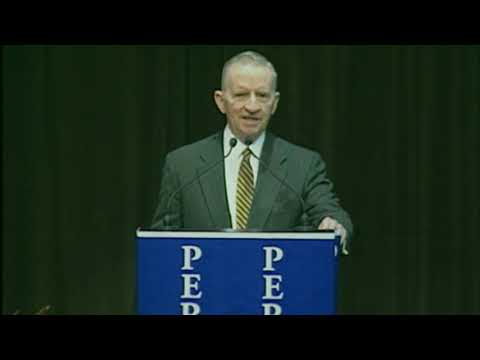 Ross Perot visits UB in 1996
