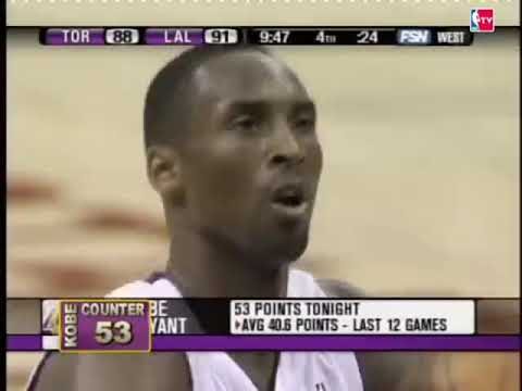 Every Bucket from Kobe Bryant's 81 Point Game 🤩 #nba #basketball #kobebryant #nbahighlights #bball