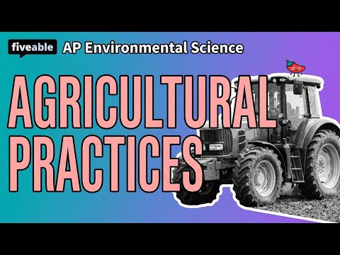 AP Environmental Science - Unit 5: IPM & Sustainable Farming
