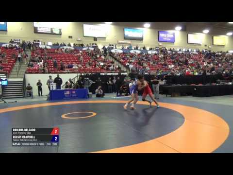 55 Con-Semi - Brieana Delgado (Aries WC) vs. Kelsey Campbell (Sunkist Kids WC)