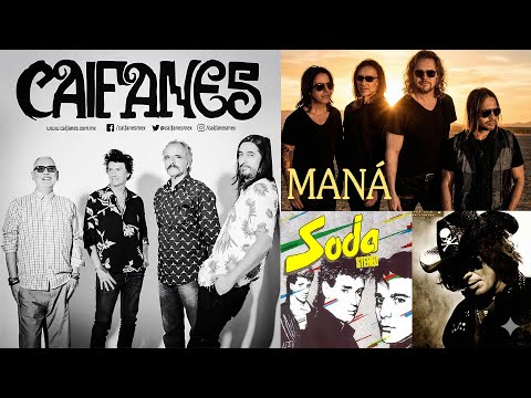 Caifanes, Maná, Enrique Bunbury, Soda Stereo, Hombres G | Éxitos Clásicos del Rock en Español