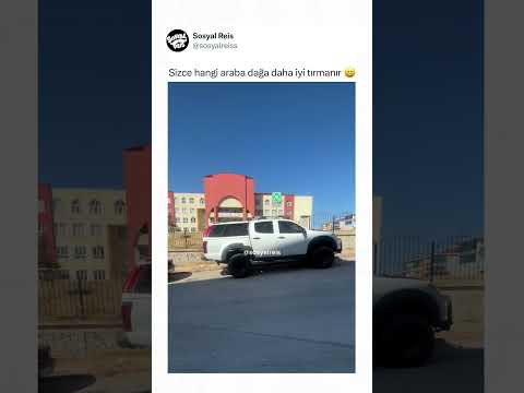 Sizce hangi araba dağa daha iyi tırmanır 😄