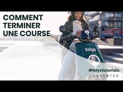 Comment terminer une course avec un felyx