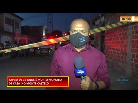 Jovem de 18 anos é morto na porta de casa no Monte Castelo 10 11 2020