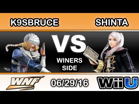 WNF 2.8 - NIPS | K9sbruce (Sheik) Vs. TiE | Shinta (Robin) Winners Side - Smash Wii U