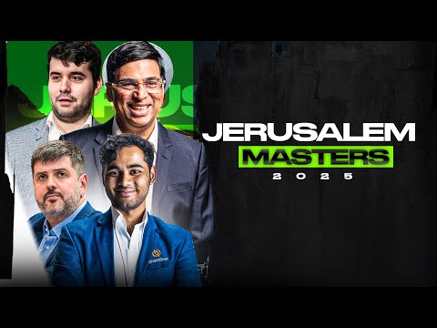 Jerusalem Masters 2025 | Arjun vs Svidler & Vishy vs Nepo | Samay playing in Pogchamps later