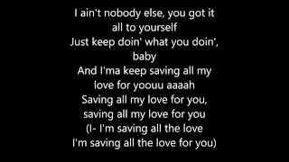 Sevyn Streeter - My Love For You ( Lyrics )