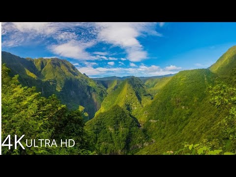 Flying Over France 4K - Scenic Relaxation Film With Calming Music