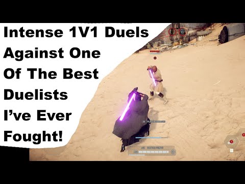 Star Wars Battlefront 2: (No Commentary) Hero Showdown 1v1 Duels Gameplay.