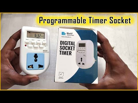 BlackT Digital Programmable Timer Socket Unboxing & Review.