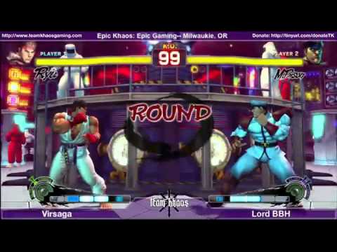 Epic Khaos Feb SSF4 - Virsaga (RYU) vs LordBBH (DIC)