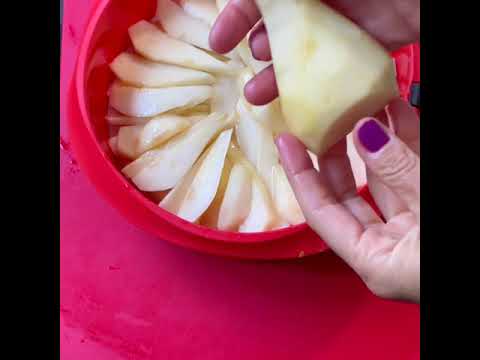TARTA DE PERA SIN GLUTEN Y SIN AZÚCAR!