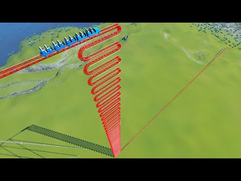 Snake Down Roller Coaster – Planet Coaster