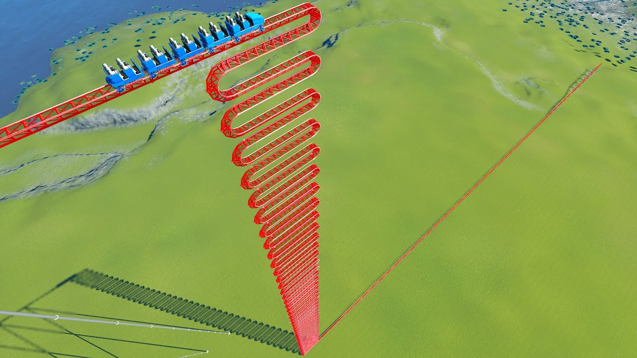 Snake Down Roller Coaster – Planet Coaster