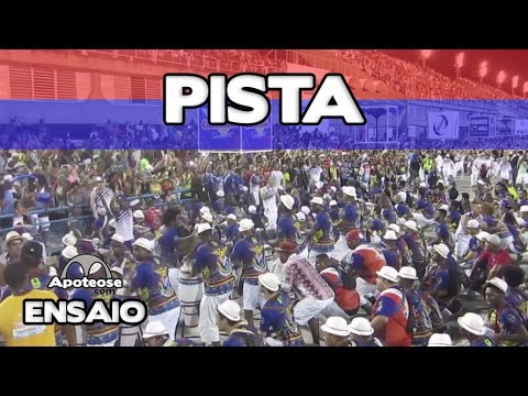 União da Ilha 2017 - Pista - Ensaio técnico