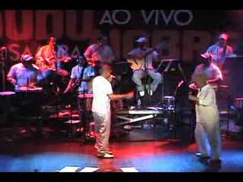 Dudu Nobre e Nei Lopes no Circo Voador