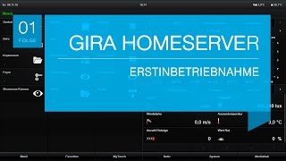 Gira Homeserver -  Erstinbetriebnahme