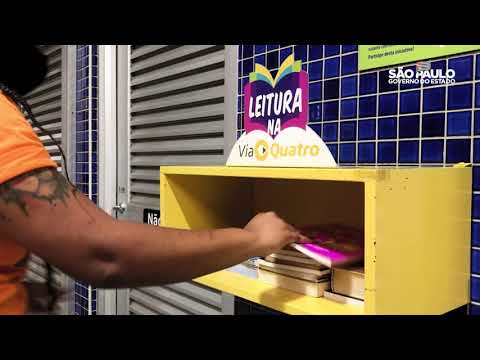 Viaquatro realiza campanha Leitura nas Vias