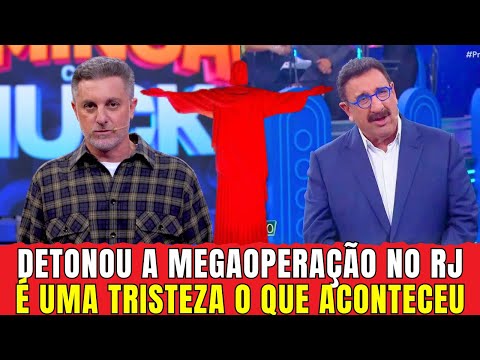 MEGA OPERATION - LUCIANO HUCK AND RATINHO (GLOBO AND SBT) WHO IS RIGHT?
