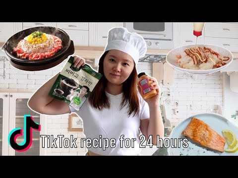 I tried viral Tiktok recipe for 24 HOURS that taste "REALLY GOOD"