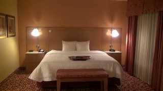 preview picture of video 'Hampton Inn & Suites Raleigh-Durham Airport-Brier Creek King Suite Review'