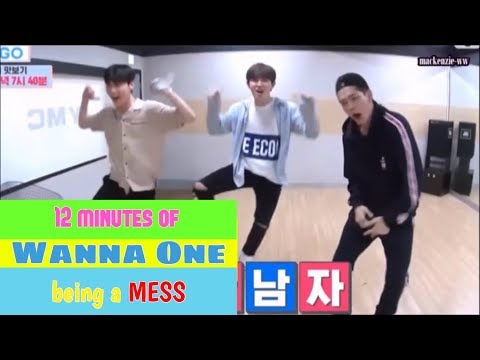 12 minutes of Wanna One being a MESS