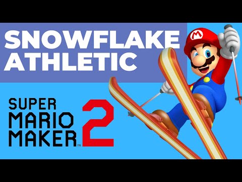 Snowflake Athletic - Super Expert Level Showcase in Super Mario Maker 2