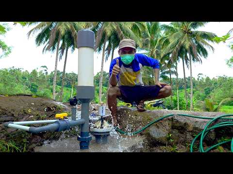 HIGH PRESSURE non-electrical water pump | Can pump up to a height of 100 METERS