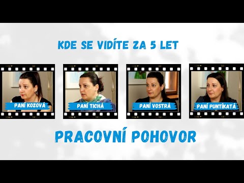 Pracovní pohovor - Kde se vidíte za 5 let