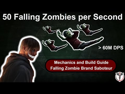 Falling Zombie Brand Saboteur - Comprehensive Build and Mechanics Guide [PoE 3.24]