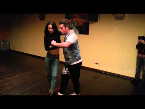 Manuel & Federica - Kizomba demo Katty's